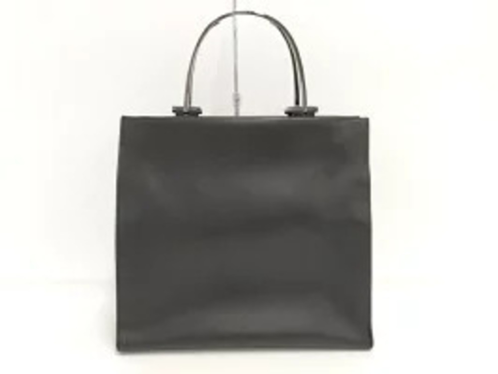 Gucci bag black leather handbag tote Black
